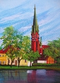 Winsener Marienkirche Acryl 30x40