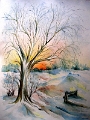 Winterlandschaft  50x70
