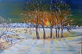 Winterlicher Zauber Acryl 40x60